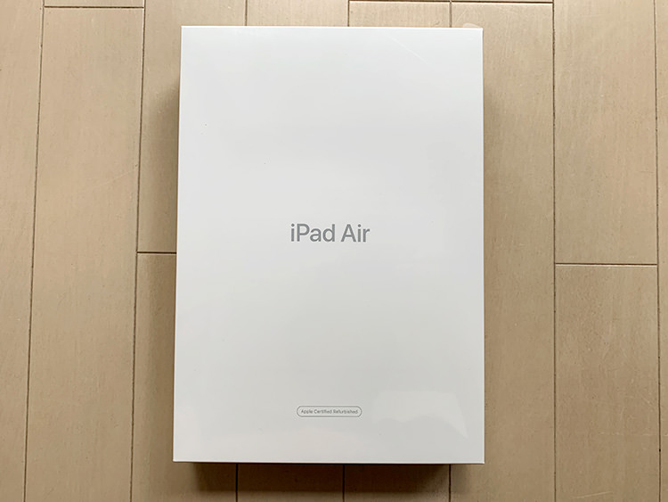 iPad Airを新品でなく「Apple 認定整備済製品」を買ってみた結果 | 6i9poppa BLOG（ビッグポッパ ブログ）